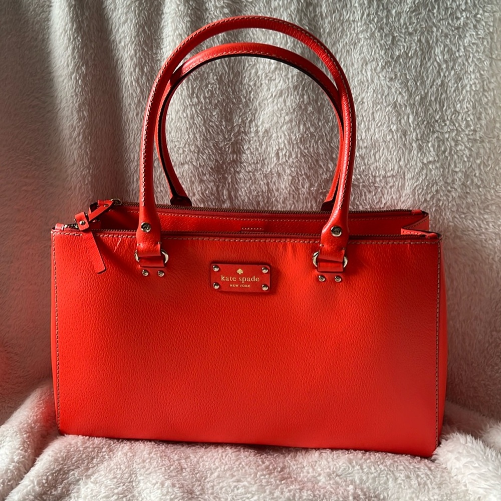 Kate Spade Wellesley Martine Satchel - coral